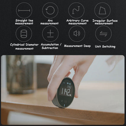 Digital Measurement Tape by GigaGear — packaging and accessories