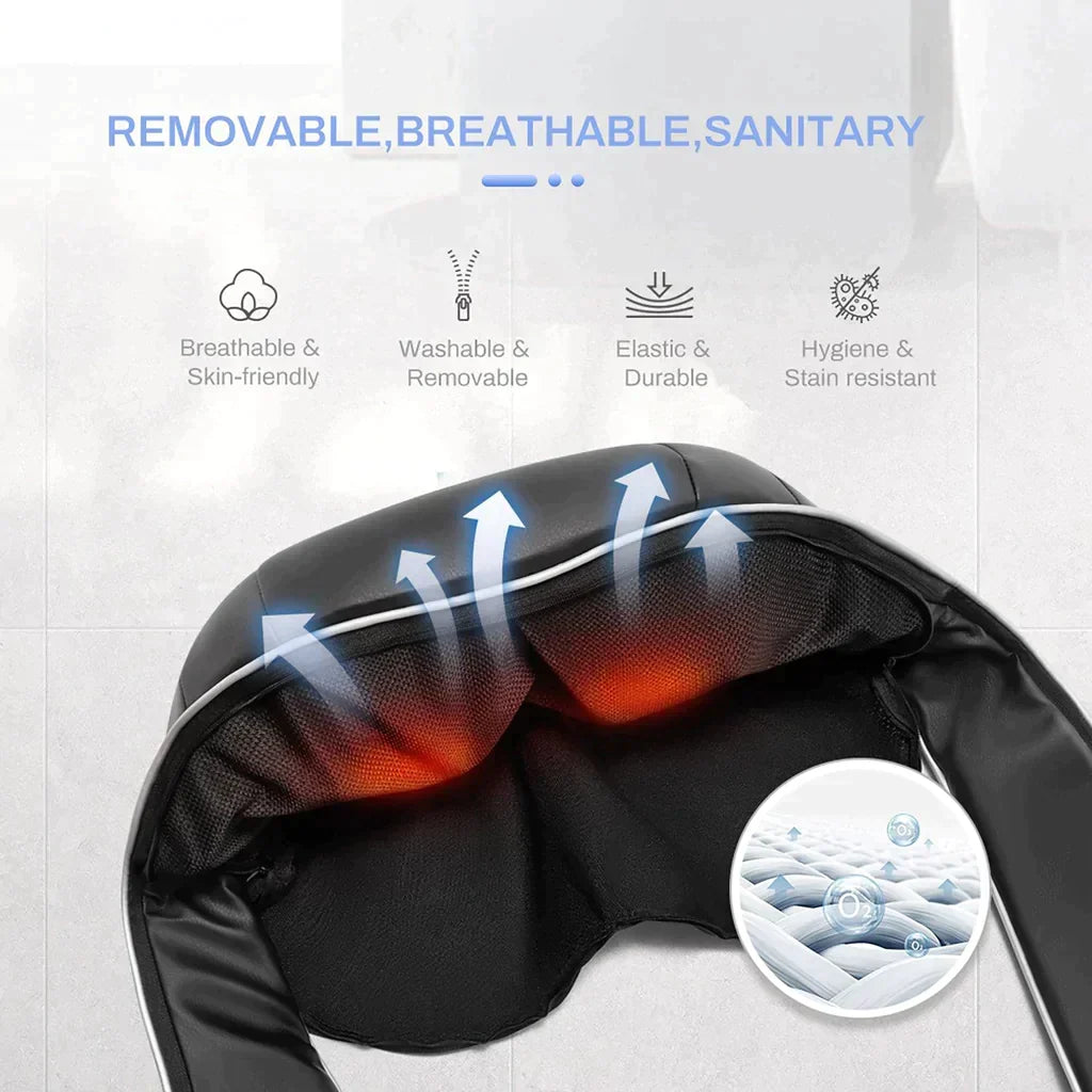 Neck and shoulder massager by GigaGear — close-up detail