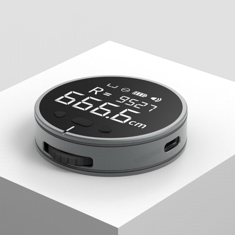 Digital Measurement Tape by GigaGear — shown in use