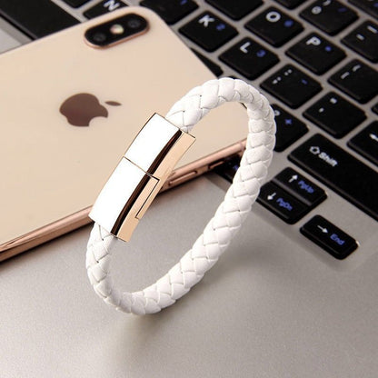 Charging Bracelet by GigaGear — shown in use