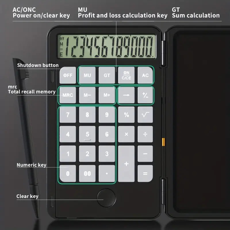 LCD Calculator by GigaGear — packaging and accessories