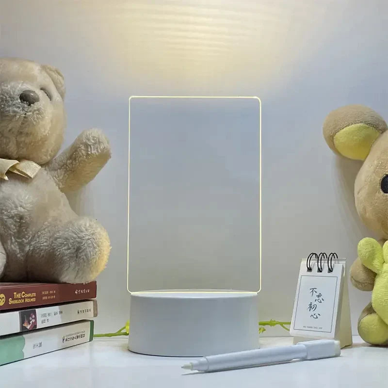 LED Note Board by GigaGear — shown in use